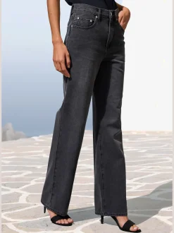 LASCANA Pantalons<Jean large tendance