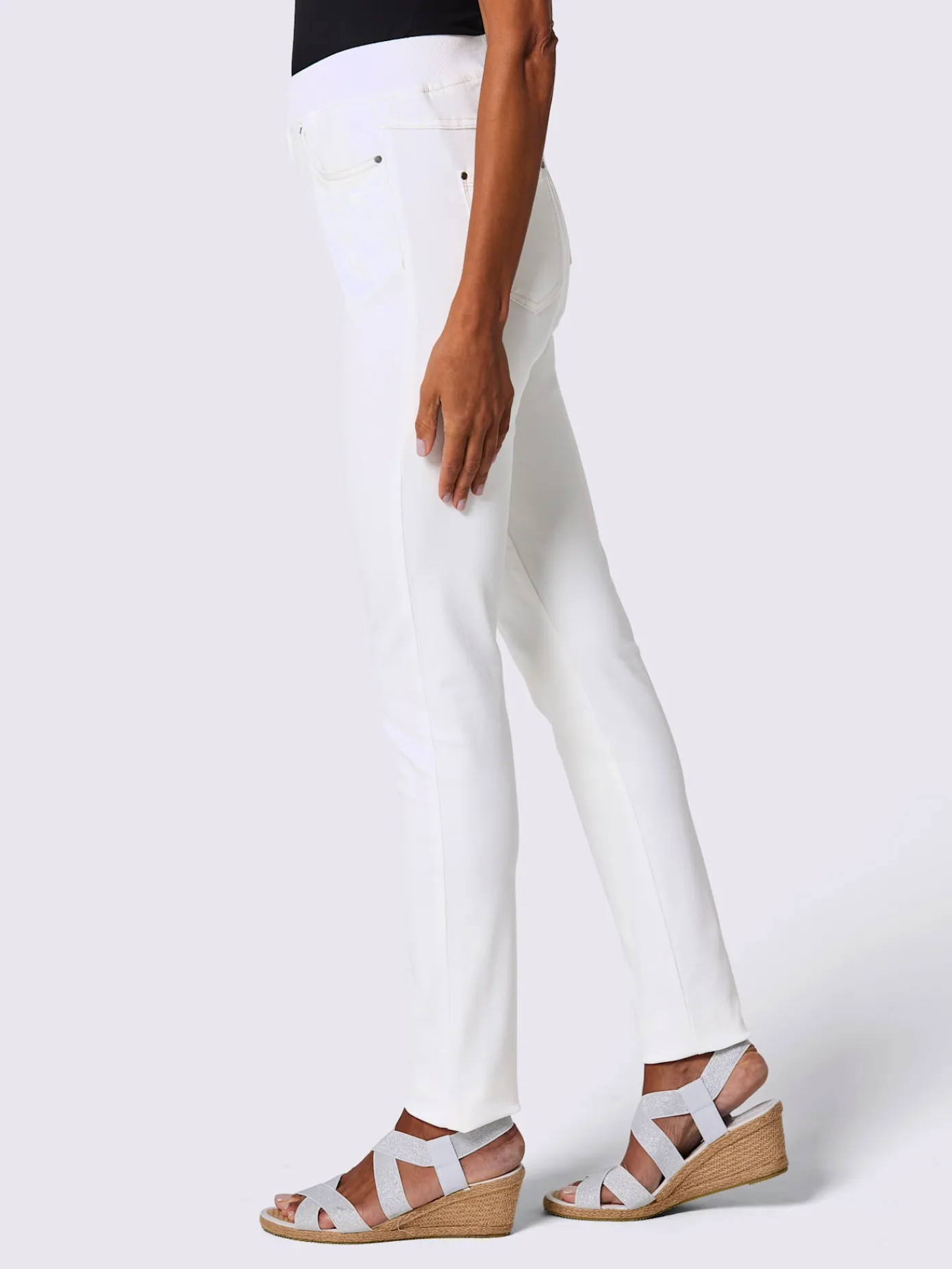 CREATION L PREMIUM Jeans|Pantalons<Jean mélange coton et lyocell de qualité