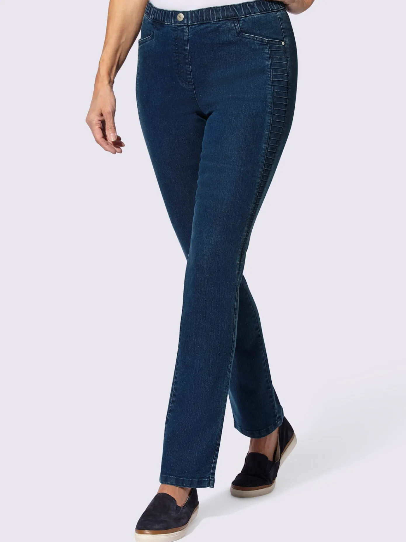 Collection L Pantalons<Jean mélange de cotons agréable