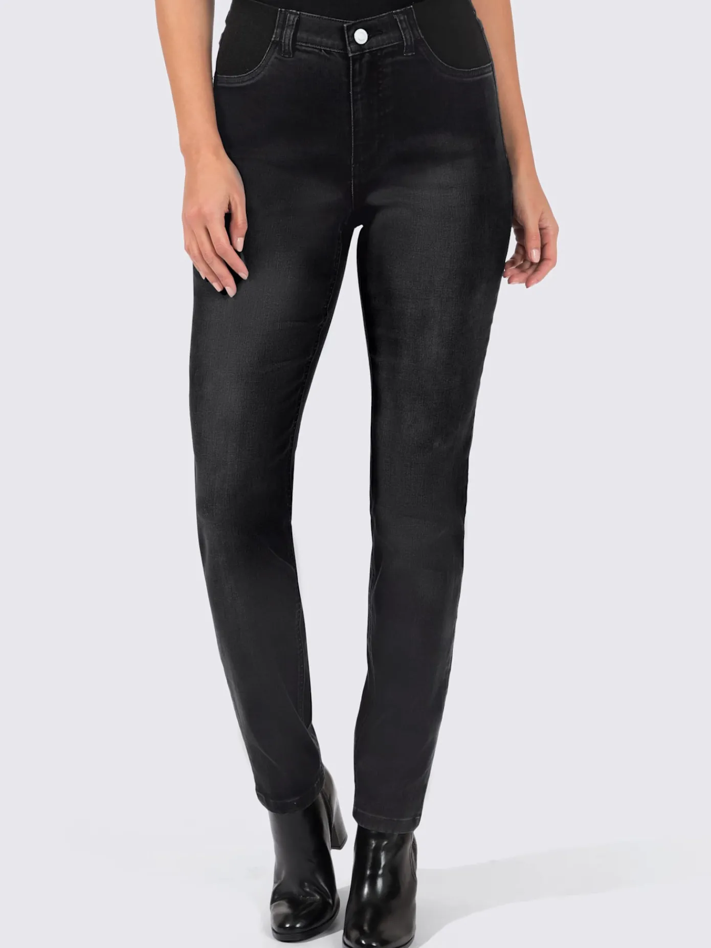 Pantalons<Jean mélange de lyocell et de viscose de qualité