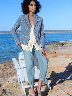 Linea Tesini Jeans|Pantalons<Jean o-shape actuelle