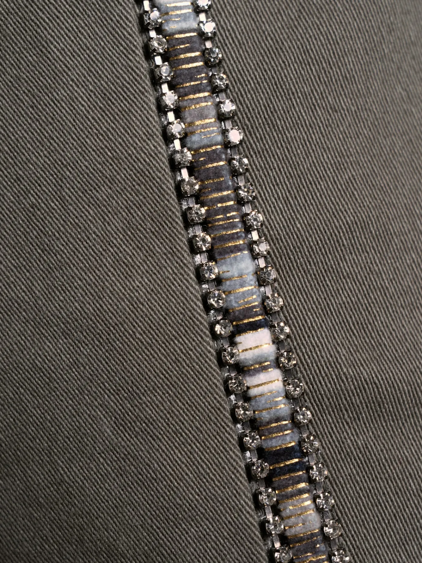 Rick Cardona Jeans|Pantalons<Jean petites pierres brillantes fantaisie