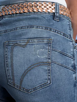 Rick Cardona Jeans|Pantalons<Jean push-up mélange de cotons agréable à porter