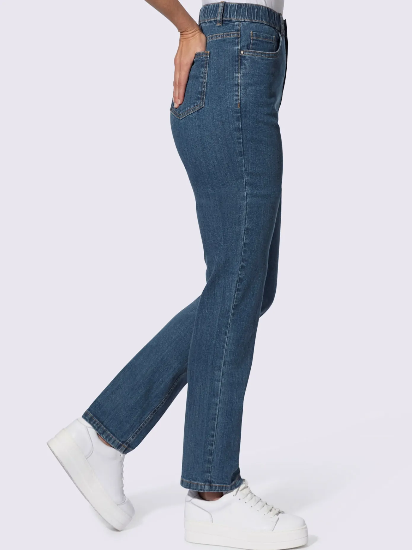 Pantalons<Jean qualité coton