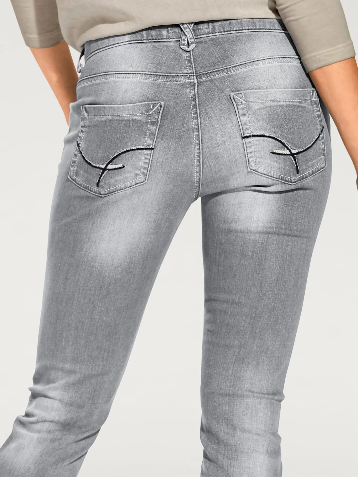 Linea Tesini Pantalons<Jean skinny coupe skinny tendance