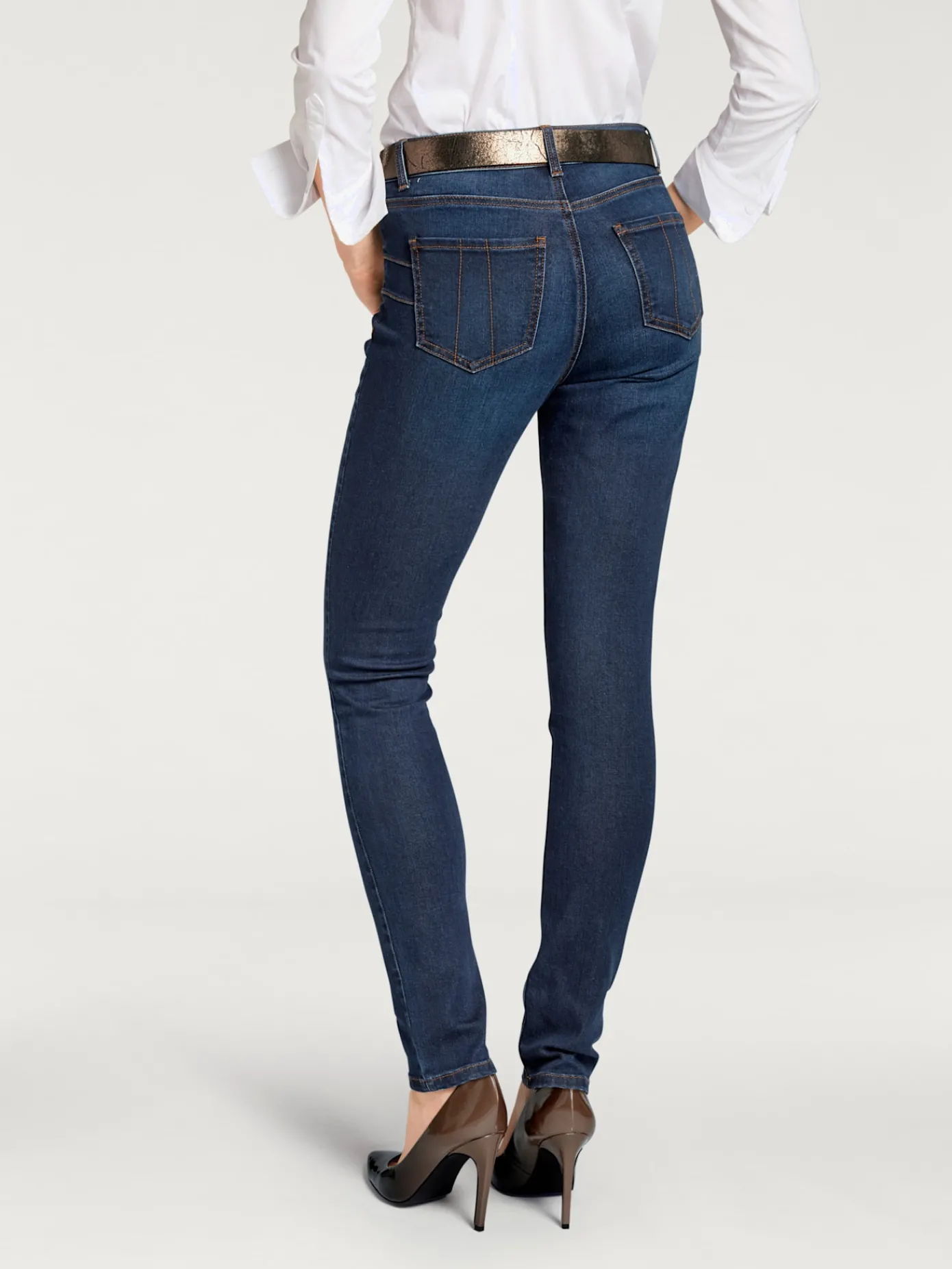 Linea Tesini Pantalons|Jeans<Jean skinny coupe skinny tendance