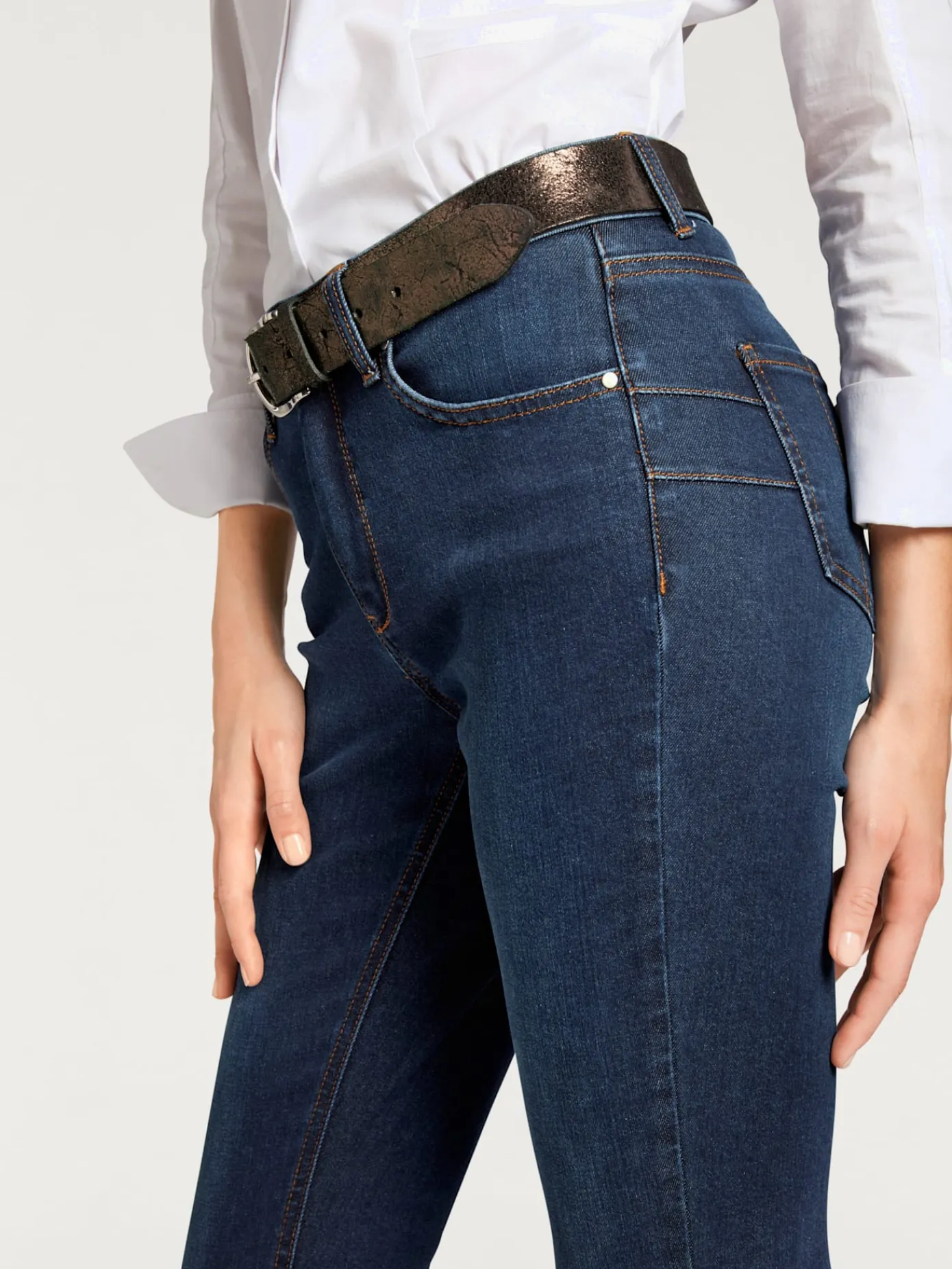 Linea Tesini Pantalons|Jeans<Jean skinny coupe skinny tendance