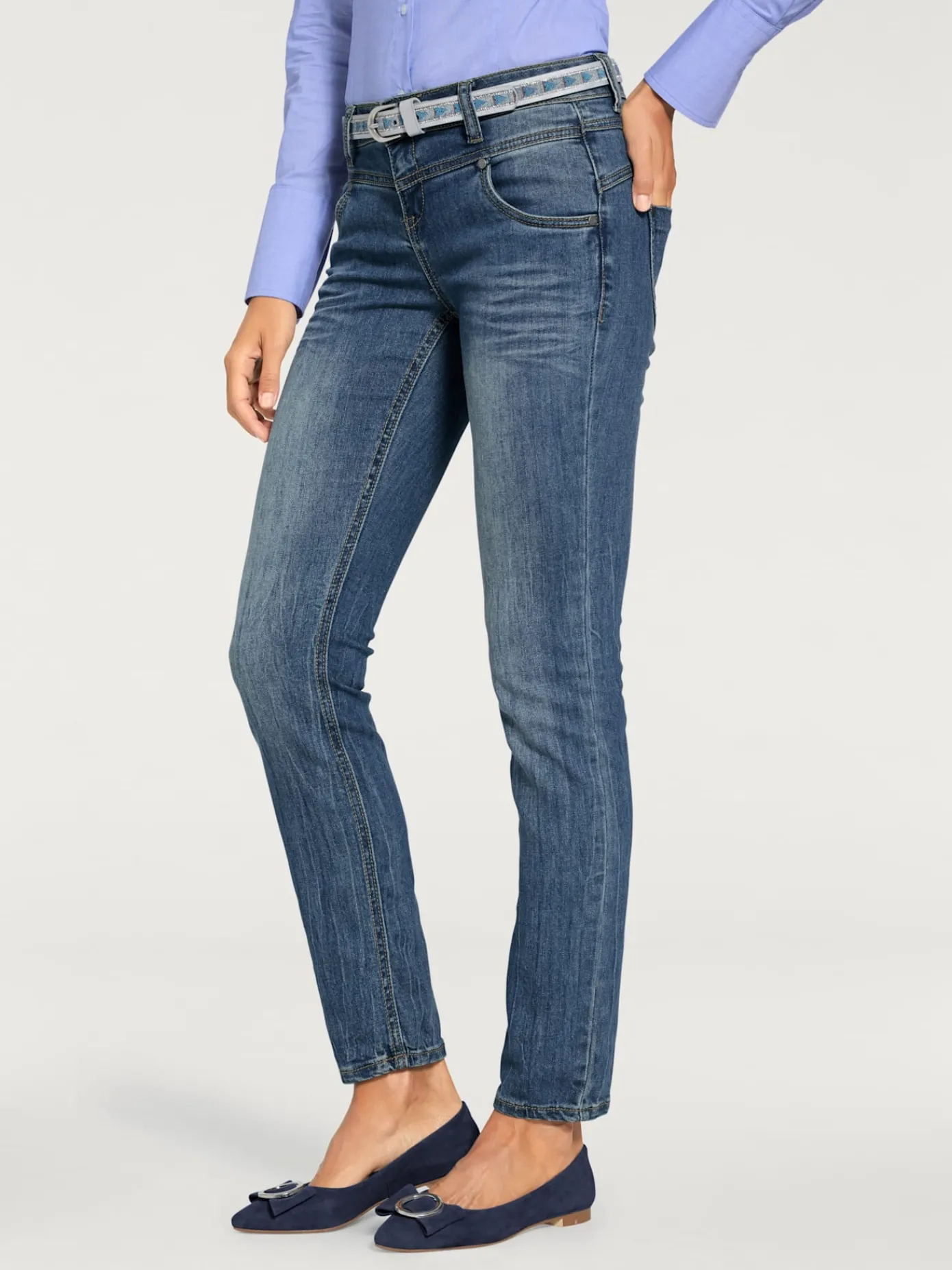 Linea Tesini Pantalons<Jean skinny coupe skinny tendance