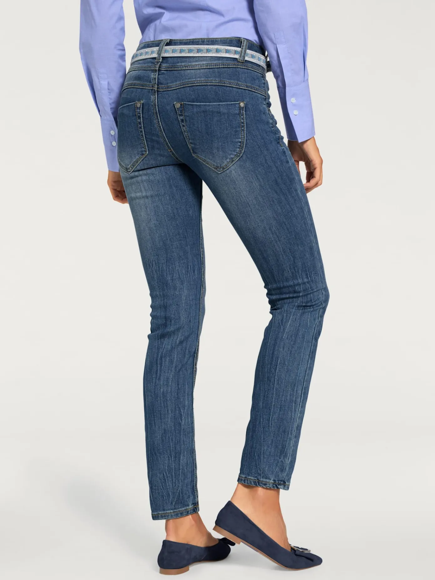 Linea Tesini Pantalons<Jean skinny coupe skinny tendance