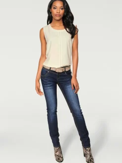 Linea Tesini Pantalons<Jean skinny coupe skinny tendance