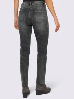 Linea Tesini Jeans|Pantalons<Jean skinny effet froissé tendance