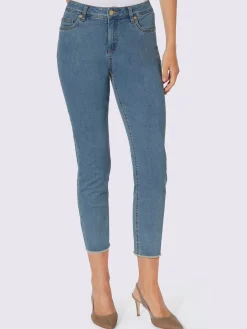 Ashley Brooke Pantalons<Jean skinny franges tendance à l'ourlet