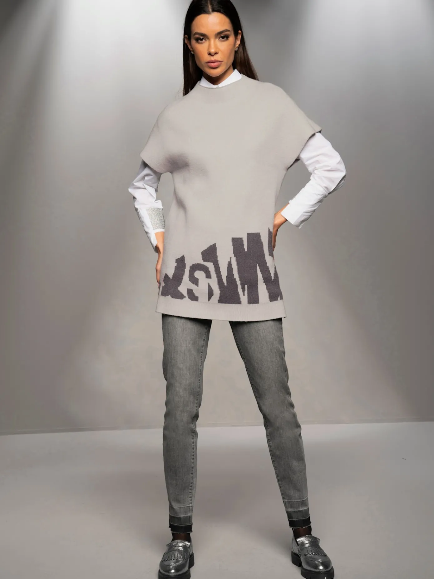 Rick Cardona Jeans|Pantalons<Jean skinny pierres brillantes sur les poches