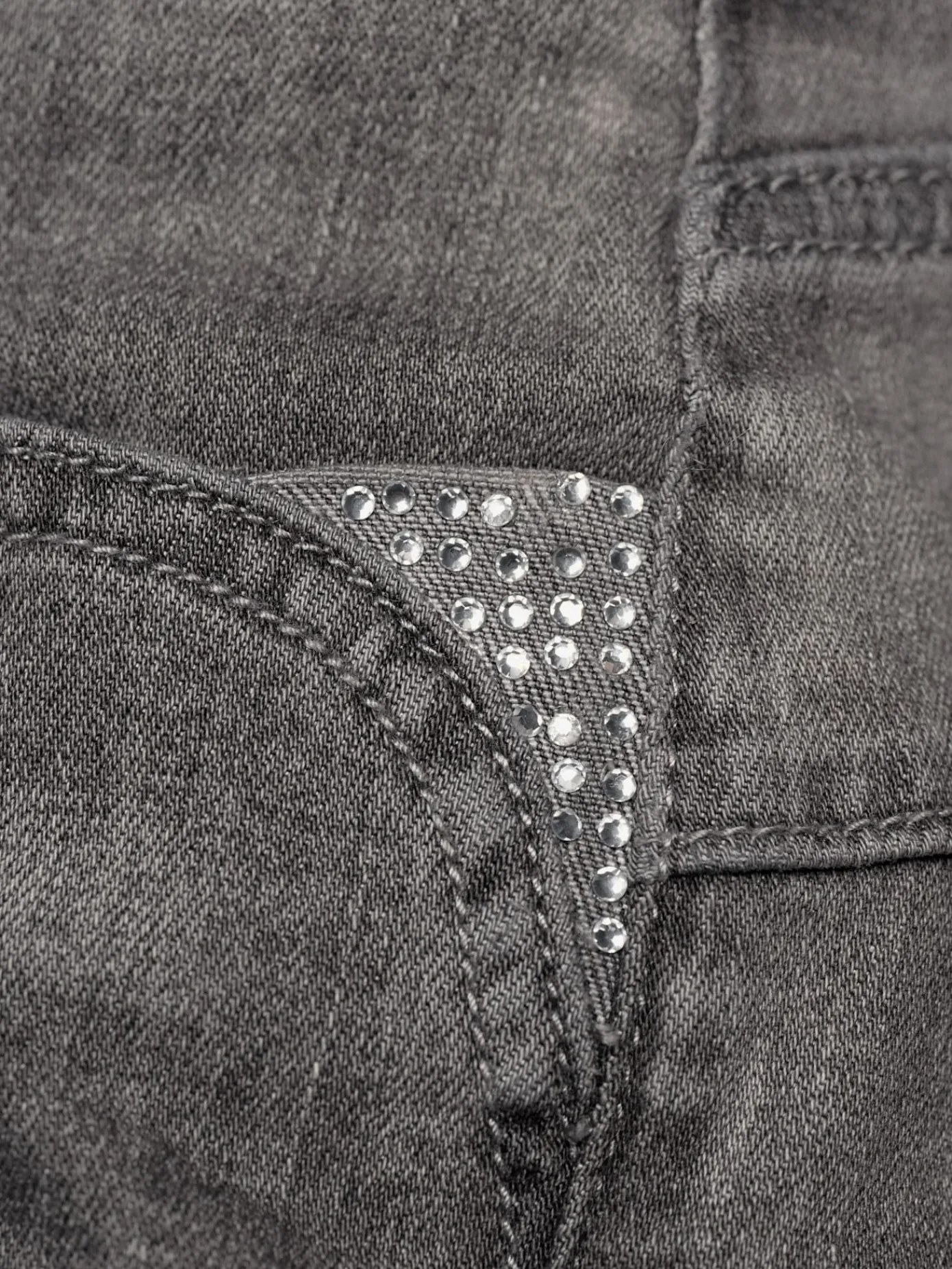 Rick Cardona Jeans|Pantalons<Jean skinny pierres brillantes sur les poches