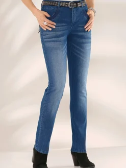 Pantalons<Jean skinny qualité coton