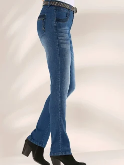 Pantalons<Jean skinny qualité coton