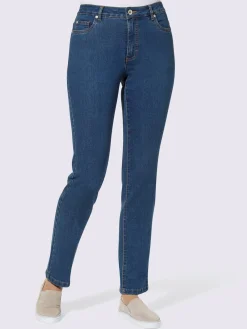 Collection L Pantalons<Jean slim 5 poches rivets décoratifs sur les poches