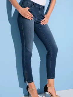 Creation L Pantalons<Jean stretch coupe féminine