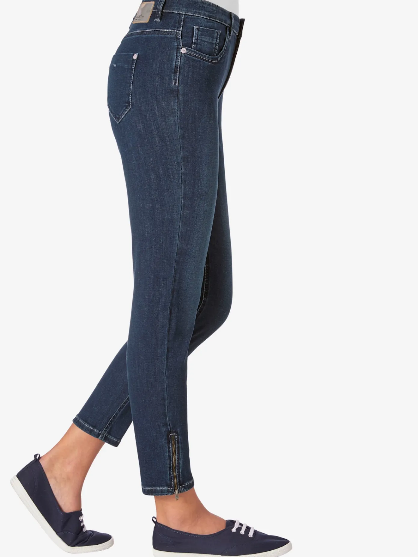 Creation L Pantalons<Jean stretch coupe féminine