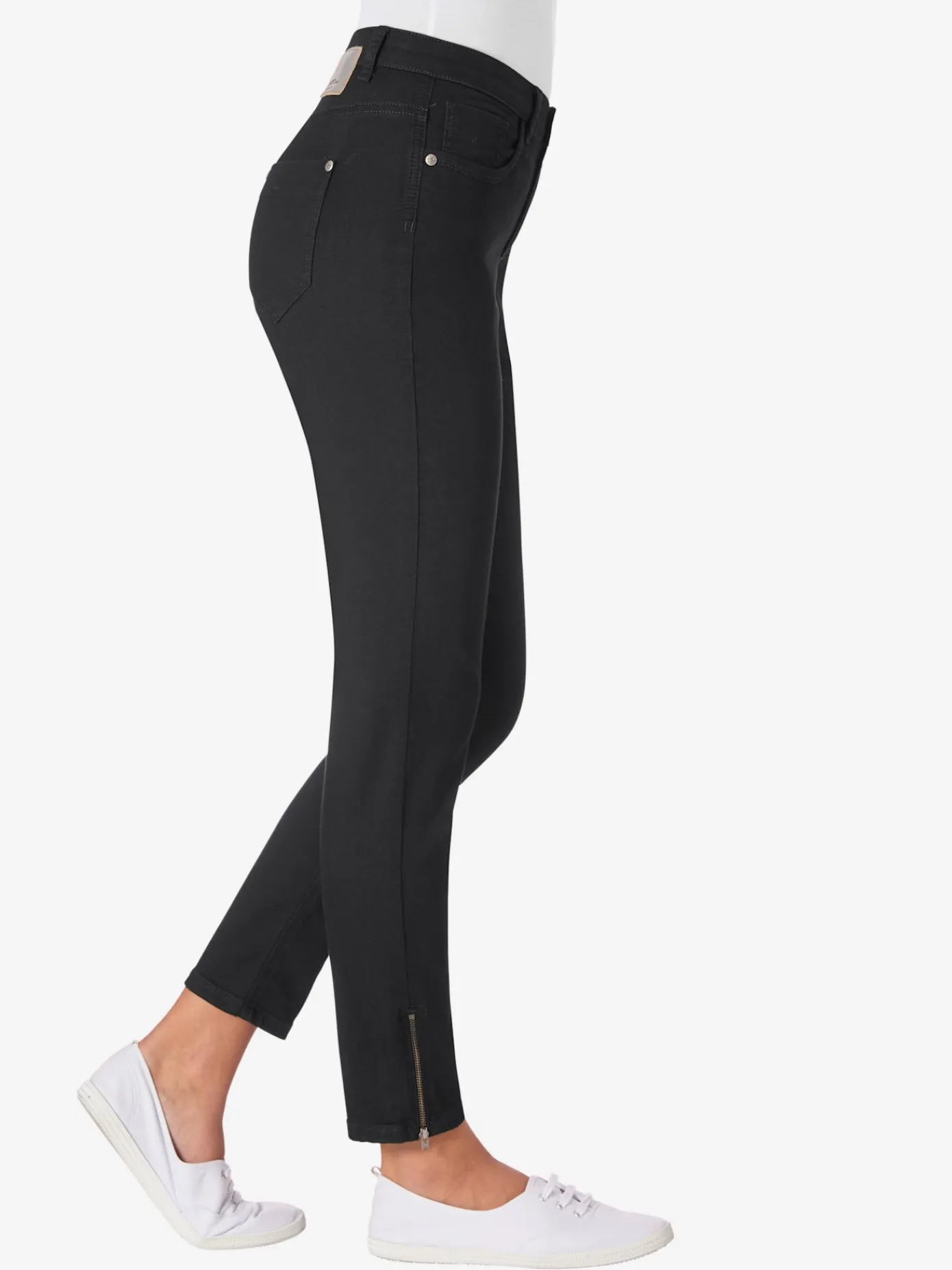 Creation L Pantalons<Jean stretch coupe féminine