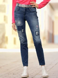 Mandarin Jeans|Pantalons<Jean superbes détails