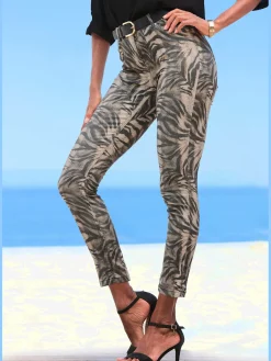LASCANA Pantalons<Jegging 7/8 imprimé animal tendance