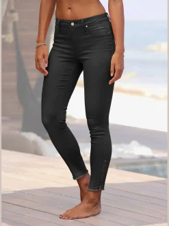 LASCANA Pantalons<Jegging pantalon en jean étroit
