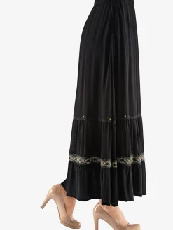 Creation L Jupes<Jupe à coupe évasée style gipsy