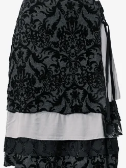 Ashley Brooke Jupes<Jupe à niveaux coupe légèrement évasée