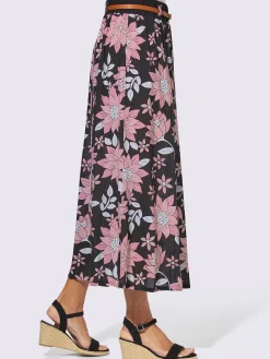 Jupes<Jupe à panneaux qualité tissée