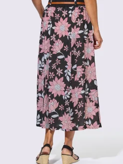 Jupes<Jupe à panneaux qualité tissée