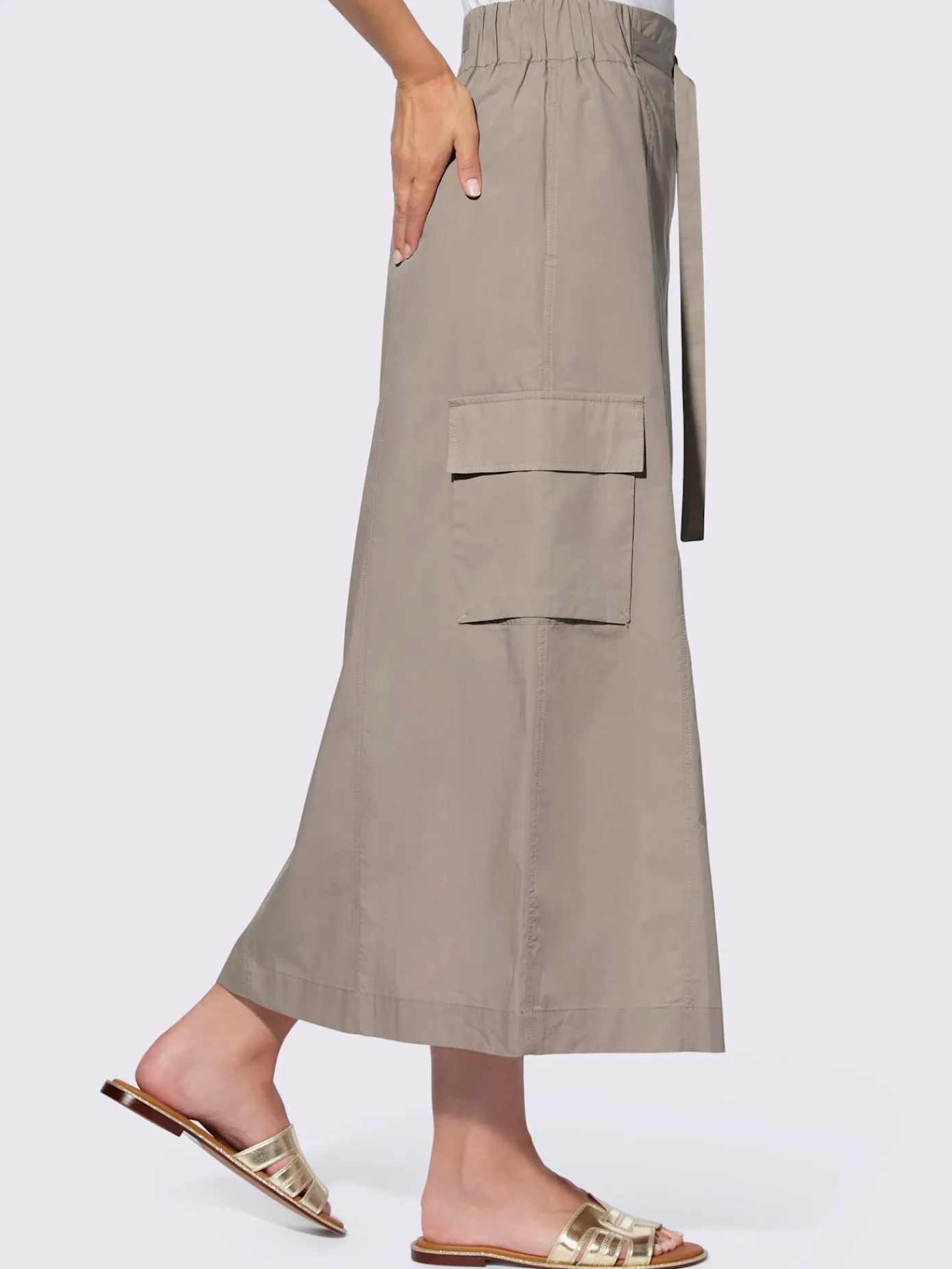 Rick Cardona Jupes<Jupe cargo qualité tissée