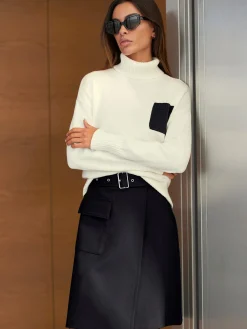 Rick Cardona Jupes<Jupe en jersey belle qualité interlock