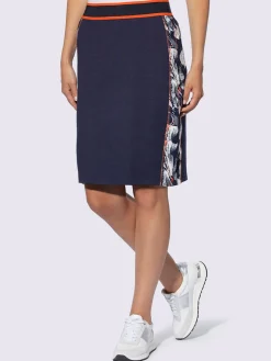 Rick Cardona Jupes<Jupe en jersey empiècements contrastés pour une silhouette affinée