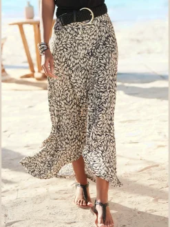 Buffalo Jupes<Jupe en jersey large ceinture