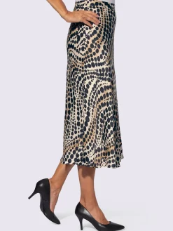 Fair Lady Jupes<Jupe en satin qualité tissée