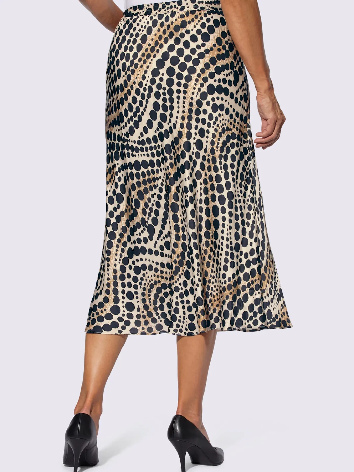 Fair Lady Jupes<Jupe en satin qualité tissée