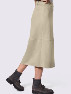 Rick Cardona Jupes<Jupe en synthétique fente devant