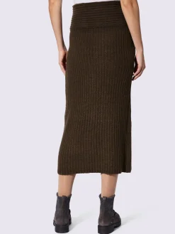 Rick Cardona Jupes<Jupe en tricot ceinture élastique confortable