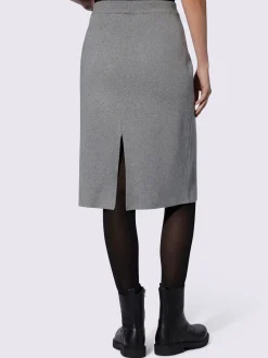 Rick Cardona Jupes<Jupe en tricot ceinture élastique, coulisse et lien à nouer