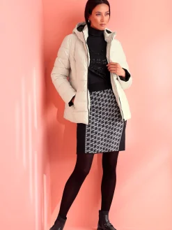 Rick Cardona Jupes<Jupe en tricot motif jacquard moderne devant et au dos