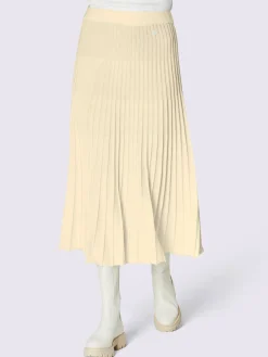 CREATION L PREMIUM Jupes<Jupe en tricot pure laine mérinos