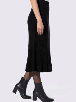 Rick Cardona Jupes<Jupe en tricot rayures structurées