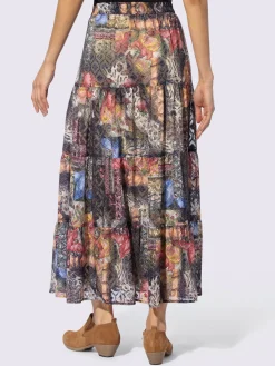 Linea Tesini Jupes<Jupe imprimé original