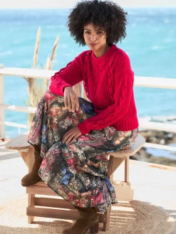 Linea Tesini Jupes<Jupe imprimé original