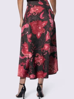Ashley Brooke Jupes<Jupe longue avec motif floral tendance