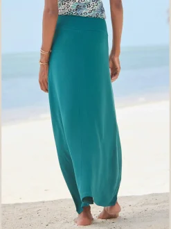 LASCANA Jupes<Jupe longue large ceinture doublée