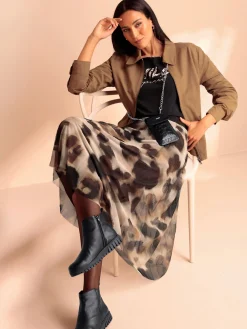 Rick Cardona Jupes<Jupe maille qualité tissée