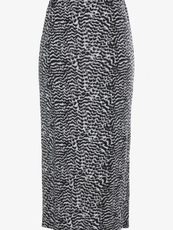 Vivance Jupes<Jupe midi ceinture avec élastique intégré