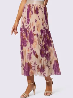 Creation L Jupes<Jupe plissée qualité tissée